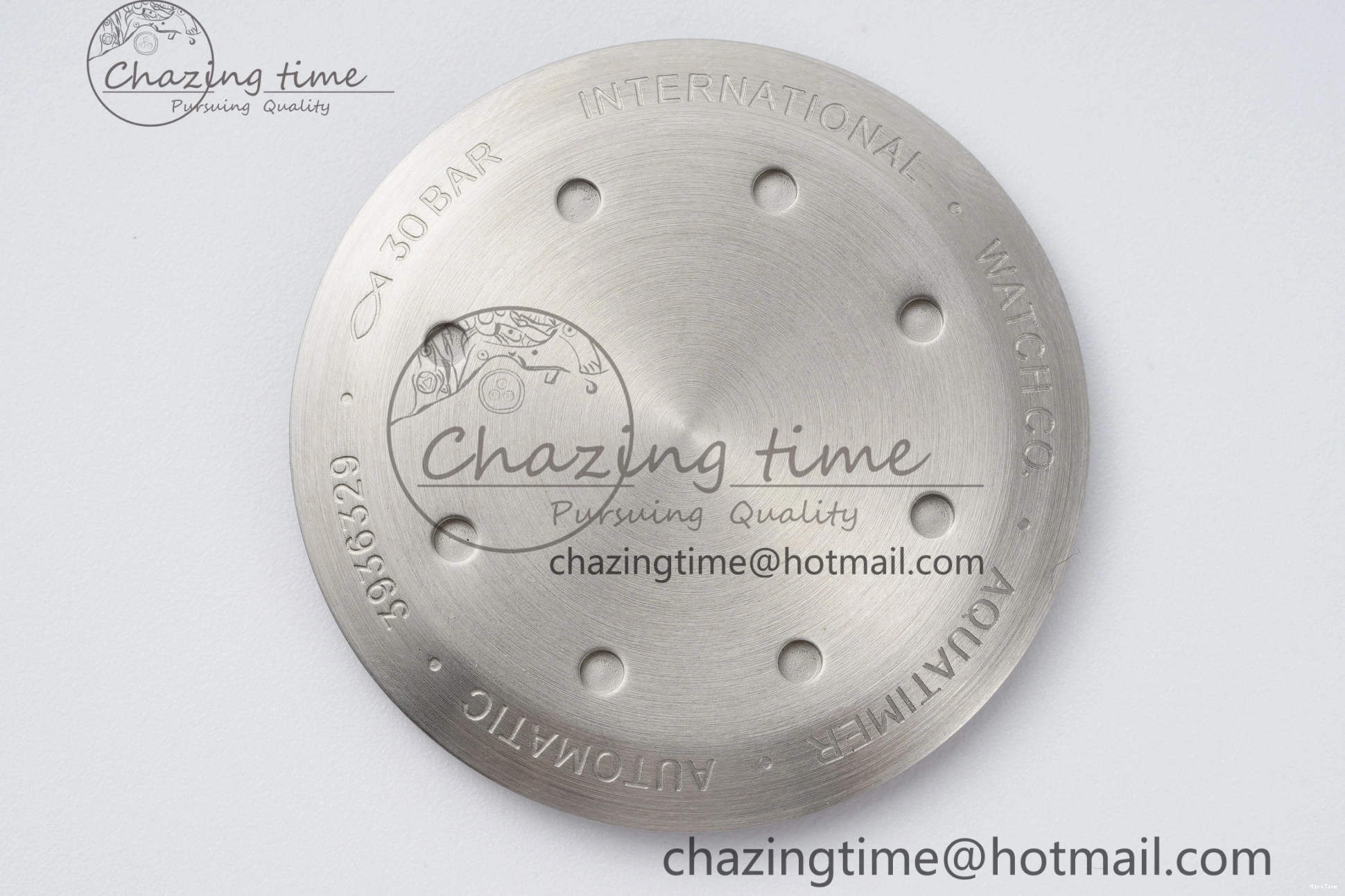 MIROTIME 0416 WellDesigned Aquatimer Automatic SS RSF 1:1 Best Edition Blue Dial on Blue Rubber Strap A 7057